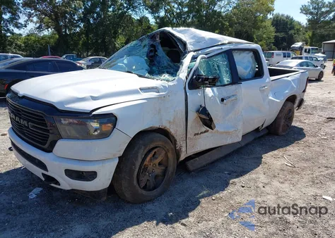 2021 Ram 1500 Big Horn 4X4 6'4 Box from USA, damaged, VIN 1C6SRFMT2MN755463